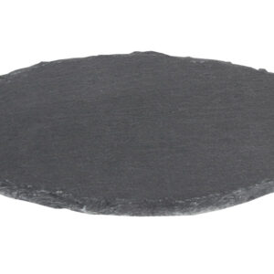 Πλάκα σερβιρίσματος Φ25Χ15 εκ. από Σχιστόλιθο