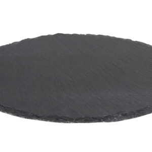 Πλάκα σερβιρίσματος Φ30Χ18 εκ. από Σχιστόλιθο