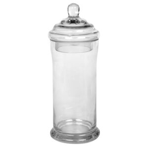 Φοντανιέρα γυάλινη Φ9,5Χ25 εκ. με καπάκι