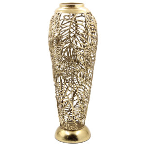 Ανθοδοχείο μεταλλικό Φ22Χ60 εκ. Χρυσό