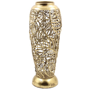 Ανθοδοχείο μεταλλικό Φ18Χ50 εκ. Χρυσό