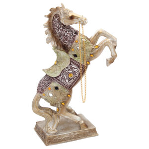 Άλογο διακοσμητικό 24Χ10Χ33 εκ. από πολυρητίνη