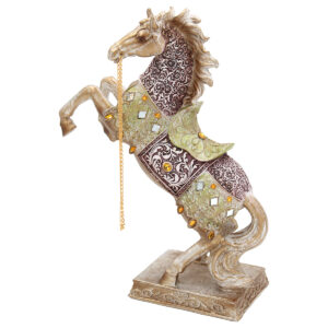 Άλογο διακοσμητικό 24Χ10Χ33 εκ. από πολυρητίνη