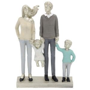 Διακοσμητικό polyresin 17Χ5Χ25 εκ. Οικογένεια