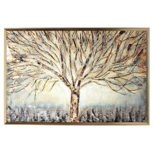 Πίνακας τοίχου 90Χ60 εκ. με κορνίζα και ανάγλυφα strass