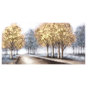 Πίνακας τοίχου καμβά χειροποίητος με ελαιογραφία 120Χ60 εκ. ανάγλυφος