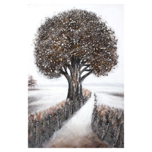 Πίνακας τοίχου καμβά χειροποίητος με ελαιογραφία 60Χ90 εκ. ανάγλυφος