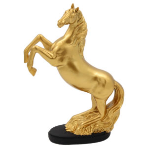 Διακοσμητικό Polyresin 19Χ6,5Χ27 εκ. Άλογο Χρυσό