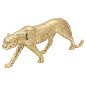 Διακοσμητικό Polyresin 32Χ7,5Χ13 εκ. Τίγρης Χρυσό