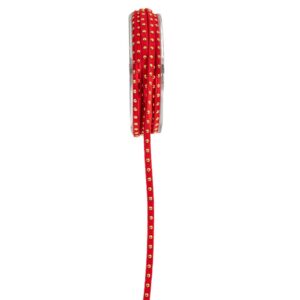 ΚΟΡΔ.LEATHER CORD VELA 5mmX9m ΚΟΚΚΙΝΟ