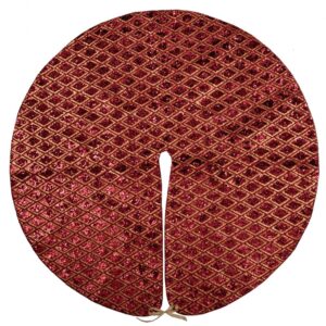 ΠΟΔΙΑ ΔΕΝΤΡΟΥ JULIET WITH BAGGING LONETA FOIL 120cm ΚΟΚΚΙΝΟ-ΧΡΥΣΟ