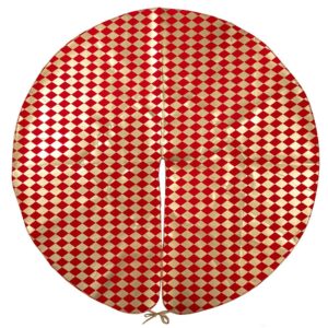 ΠΟΔΙΑ ΔΕΝΤΡΟΥ ARLECCHINO 120cm ΚΟΚΚΙΝΟ-ΧΡΥΣΟ