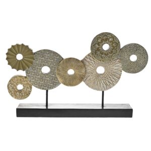 ΠΟΛΥΡΕΖΙΝΗ ΕΠΙΤΡΑΠΕΖΙΟ ΔΙΑΚΟΣΜΗΤΙΚΟ ΜΕ ΚΥΚΛΟΥΣ 60x10x37EK