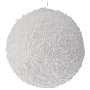ΛΕΥΚΗ GLITTER FOAM ΜΠΑΛΑ 15ΕΚ