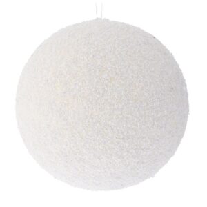 ΛΕΥΚΗ GLITTER FOAM ΜΠΑΛΑ 20ΕΚ
