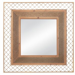 ΜΕΤΑΛΛΙΚΟΣ-ΞΥΛΙΝΟΣ ΚΑΘΡΕΦΤΗΣ 80Χ80ΕΚ ΤΕΤΡΑΓΩΝΟΣ