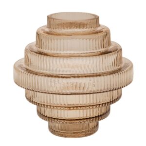 ΜΕΛΙ ΓΥΑΛΙΝΟ ΒΑΖΟ 15χ16εκ ΥΨΟΣ