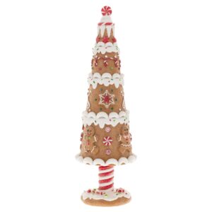 ΚΑΦΕ ΠΟΛΥΡΕΖΙΝ GINGERBREAD ΤΟΥΡΤΑ ΔΕΝΔΡΟ 8Χ8Χ25ΕΚ