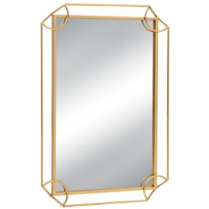 ΧΡΥΣΟΣ ΜΕΤΑΛΛΙΚΟΣ ΟΡΘΟΓΩΝΙΟΣ ΚΑΘΡΕΦΤΗΣ ΤΟΙΧΟΥ 60Χ4Χ90ΕΚ