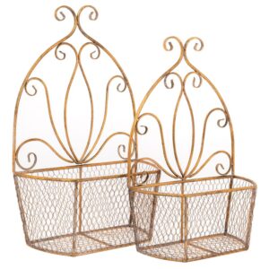 ΣΕΤ 2 ΧΡΥΣΟ ΜΕΤΑΛΛΙΚΟ 40Χ19Χ63 35Χ17Χ55ΕΚ