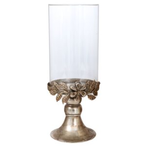 ΑΣΗΜΙ ΑΝΤΙΚΕ ΜΕΤΑΛΛΙΚΟ ΚΗΡΟΠΗΓΙΟ ΜΕ ΓΥΑΛΙ 12,5Χ12,5Χ32ΕΚ