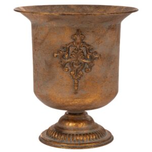 ΧΡΥΣΟΣ ΜΕΤΑΛΛΙΚΟΣ ΑΜΦΟΡΕΑΣ 30,5Χ30,5Χ32,5ΕΚ