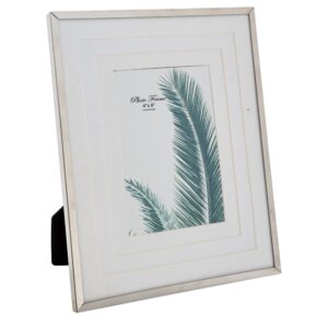 ΑΣΗΜΙ ΜΕΤΑΛΛΙΚΗ ΚΟΡΝΙΖΑ 10Χ15 ΕΚ ΜΕ ΦΑΡΔΥ ΛΕΥΚΟ ΠΛΑΙΣΙΟ