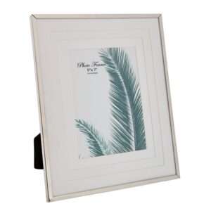 ΑΣΗΜΙ ΜΕΤΑΛΛΙΚΗ ΚΟΡΝΙΖΑ 13Χ18 ΕΚ ΜΕ ΦΑΡΔΥ ΛΕΥΚΟ ΠΛΑΙΣΙΟ