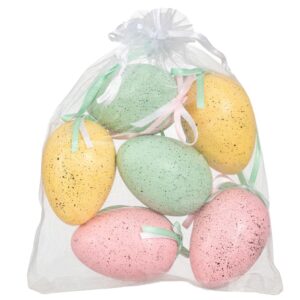 ΣΕΤ 6 ΜΙΧ ΠΑΣΤΕΛ ΠΛΑΣΤΙΚΑ ΑΥΓΑ ΚΡΕΜΑΣΤΑ 6X4EK ΣΕ ΠΟΥΓΚΙ