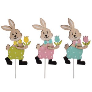 ΣΕΤ 3 ΞΥΛΙΝΟΣ ΛΑΓΟΣ ΣΕ ΣΤΙΚ 3 ΧΡΩΜΑΤΑ 6Χ28ΕΚ