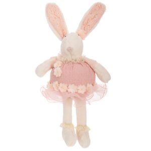 ΛΕΥΚΗ ΥΦΑΣΜΑΤΙΝΗ ΛΑΓΟΥΔΙΝΑ ΜΕ ΡΟΖ ΦΟΡΕΜΑ 26Χ17Χ52ΕΚ ΚΑΘΙΣΤΗ