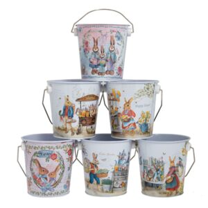 ΠΑΣΧΑΛΙΝΟ ΜΕΤΑΛΛΙΚΟ ΚΟΥΒΑΔΑΚΙ 10,5Χ10,5Χ7,5ΕΚ 6 ΣΧΕΔΙΑ