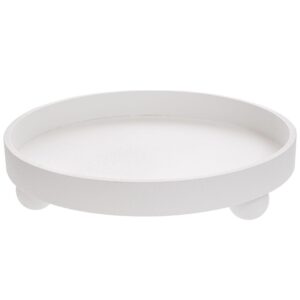 ΛΕΥΚΗ ΞΥΛΙΝΗ ΠΙΑΤΕΛΑ Φ35ΕΚ X8 ΣΤΡΟΓΓΥΛΗ