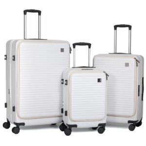 ΣΕΤ 3 ΛΕΥΚΗ ΒΑΛΙΤΣΑ ΜΕ 4ΡΟΔΕΣ 50 61 71ΕΚ ΜΕ ΑΝΟΙΓΜΑ ΑΠΟ ΠΑΝΩ (PROMOTION)