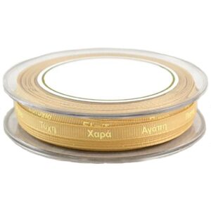 ΚΟΡΔ.ΓΚΡΟ ΕΥΧΕΣ ΧΡΥΣΟ ΕΚΡΟΥ 6mmX23m