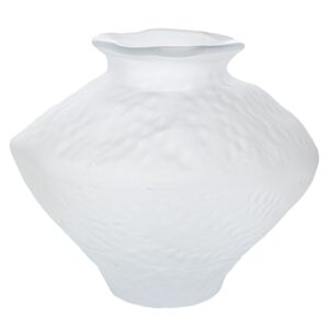 ΛΕΥΚΟ ΜΑΤ ΓΥΑΛΙΝΟ ΒΑΖΟ Φ30Χ25ΕΚ