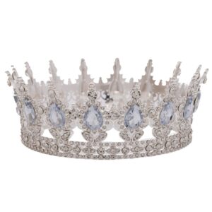 ΑΣΗΜΙ ΜΕΤΑΛΛΙΚΗ ΚΟΡΩΝΑ ΜΕ ΔΙΑΦΑΝΕΣ ΠΕΤΡΕΣ Φ12Χ5,5ΕΚ