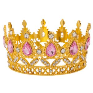 ΧΡΥΣΗ ΜΕΤΑΛΛΙΚΗ ΚΟΡΩΝΑ ΜΕ ΡΟΖ ΠΕΤΡΕΣ Φ9Χ4,5ΕΚ