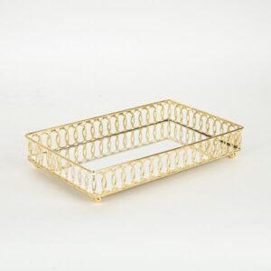 ΔΙΣΚΟΣ ΜΕΤΑΛΛΙΚΟΣ ΜΕ ΚΑΘΡΕΦΤΗ ΧΡΥΣΟΣ 24x12.5x4.5cm