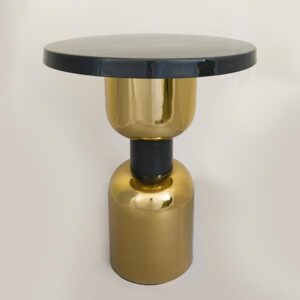 ΒΟΗΘΗΤΙΚΟ ΤΡΑΠΕΖΙ ΜΕΤΑΛΛΙΚΟ ΣΚΟΥΡΟ ΠΡΑΣΙΝΟ 51x51x60cm