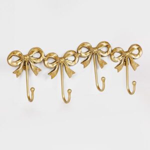 ΚΡΕΜΑΣΤΡΑ ΤΟΙΧΟΥ 4 ΘΕΣΕΩΝ ΜΕΤΑΛΛIKH ΧΡΥΣΗ 46x6x17cm