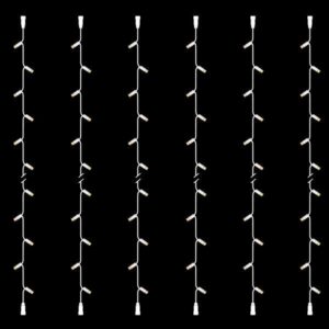 ΣΕΙΡΑ, DIY ΣΕΤ 6 ΤΜΧ, 30 LED, ΛΕΥΚΟ ΚΑΟΥΤΣΟΥΚ ΚΑΛΩΔΙΟ, 2 ΕΠΕΚΤΑΣΕΙΣ, ΘΕΡΜO ΛΕΥΚO LED ΑΝΑ 10cm, ΙΡ65
