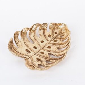 ΠΙΑΤΕΛΑ ΠΟΛΥΡΕΖΙΝ ΧΡΥΣΗ 19.5x16.5x3cm