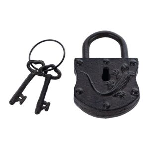 ΔΙΑΚΟΣΜΗΤΙΚΗ ΠΑΡΑΔΟΣΙΑΚΗ ΚΛΕΙΔΑΡΙΑ ΜΕ ΚΛΕΙΔΙΑ ΜΑΝΤΕΜΕΝΙΑ ΑΝΤΙΚΕ ΦΙΝΙΡΙΣΜΑ 10x3x15cm