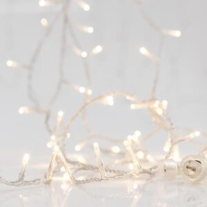ΣΕΙΡΑ, 100 LED 3mm, 31V ΜΕΤΑΣΧΗΜΑΤΙΣΤΗ, 4 ΕΠΕΚΤΑΣΕΙΣ ΕΩΣ 3 ΣΕΤ, ΔΙΑΦΑΝΟ PVC ΚΑΛΩΔΙΟ, DAYLIGHT LED ΑΝΑ 5cm, ΠΡΟΕΚΤΑΣΗ ΠΑΡΟΧΗΣ 3m, ΙP44