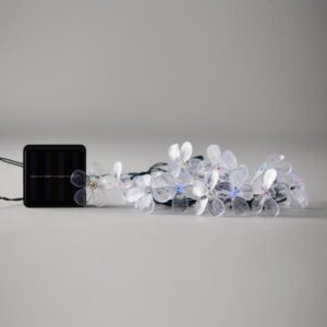 ΣΕΙΡΑ, 80 LED 5mm, ΛΟΥΛΟΥΔΙΑ, ΗΛΙΑΚΟ ΣΥΛΛΕΚΤΗ ΜΕ ΑΙΣΘΗΤΗΡΑ ΦΩΤΟΣ, 8 ΠΡΟΓΡΑΜΜΑΤΑ, ΠΡΑΣΙΝΟ PVC ΚΑΛΩΔΙΟ, ΧΡΩΜΑΤΙΣΤΟ LED ΑΝΑ 10cm, ΠΡΟΕΚΤΑΣΗ ΠΑΡΟΧΗΣ 1m, ΙΡ44