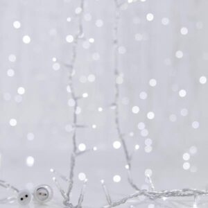 ΚΟΥΡΤΙΝΑ, 360 LED 3mm, 31V ΜΕΤΑΣΧΗΜΑΤΙΣΤΗ, 4 ΕΠΕΚΤΑΣΕΙΣ ΕΩΣ 3 ΣΕΤ, ΔΙΑΦΑΝΟ PVC ΚΑΛΩΔΙΟ, ΛΕΥΚΟ LED (H200 x W200cm, 20 LINES x 18 LED), ΠΡΟΕΚΤΑΣΗ ΠΑΡΟΧΗΣ 3m, ΙΡ44