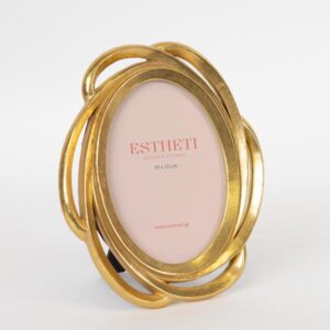 ΚΟΡΝΙΖΑ (10x15) ΠΟΛΥΡΕΣΙΝ ΧΡΥΣΗ 17.7x1.7x21.2cm