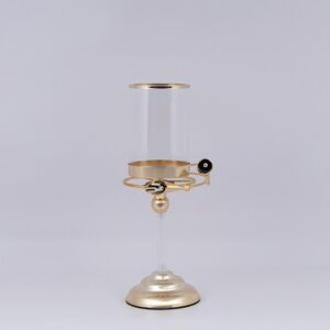 ΚΗΡΟΠΗΓΙΟ ΜΕΤΑΛΛΙΚΟ - ΓΥΑΛΙΝΟ ΧΡΥΣΟ 12x36cm