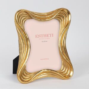 ΚΟΡΝΙΖΑ (15x20) ΠΟΛΥΡΕΖΙΝ ΧΡΥΣΗ 21.4x3.9x26cm